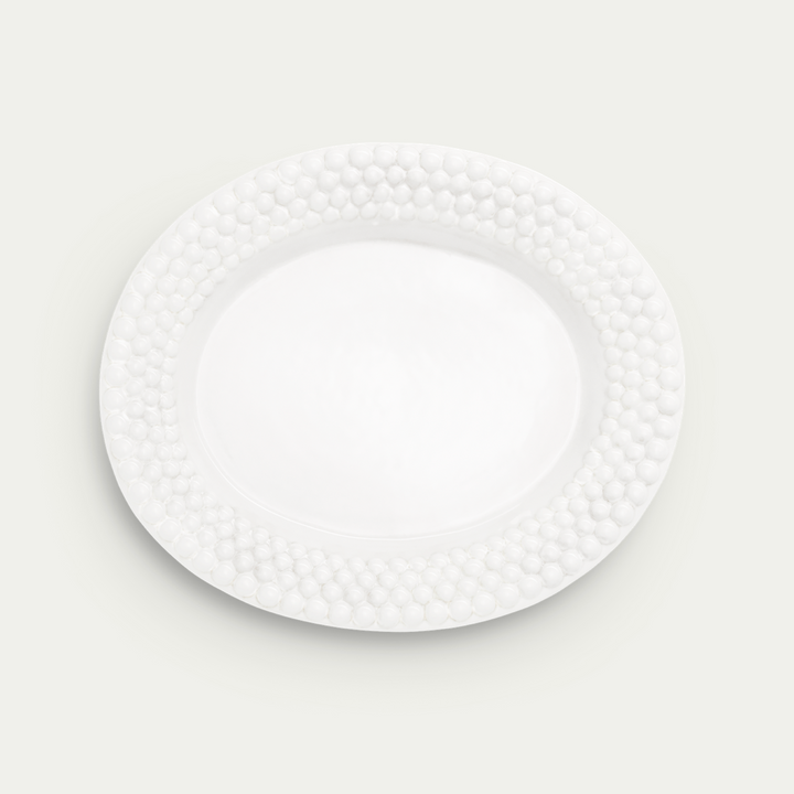 Mateus Bubbles Tallerk Hvit 35x30cm