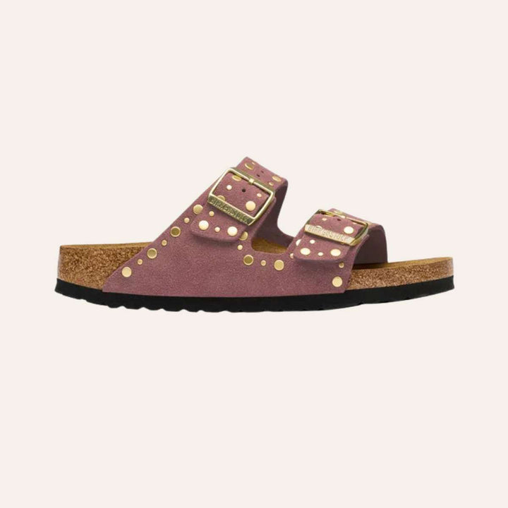 Birkenstock Arizona Rivet Suede Pepper W