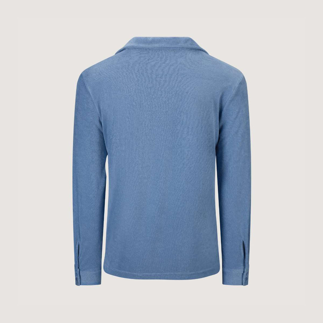 Monel Michael Longsleeve Terry Indigo Blue