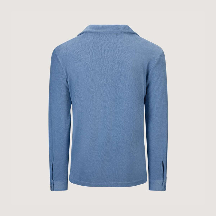 Monel Michael Longsleeve Terry Indigo Blue