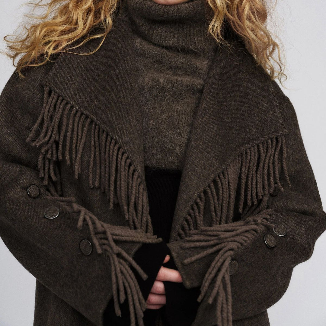 ELLA & IL Hedvig Jacket Dark Brown