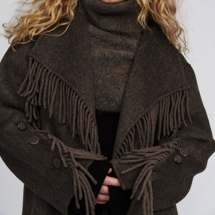 ELLA & IL Hedvig Jacket Dark Brown