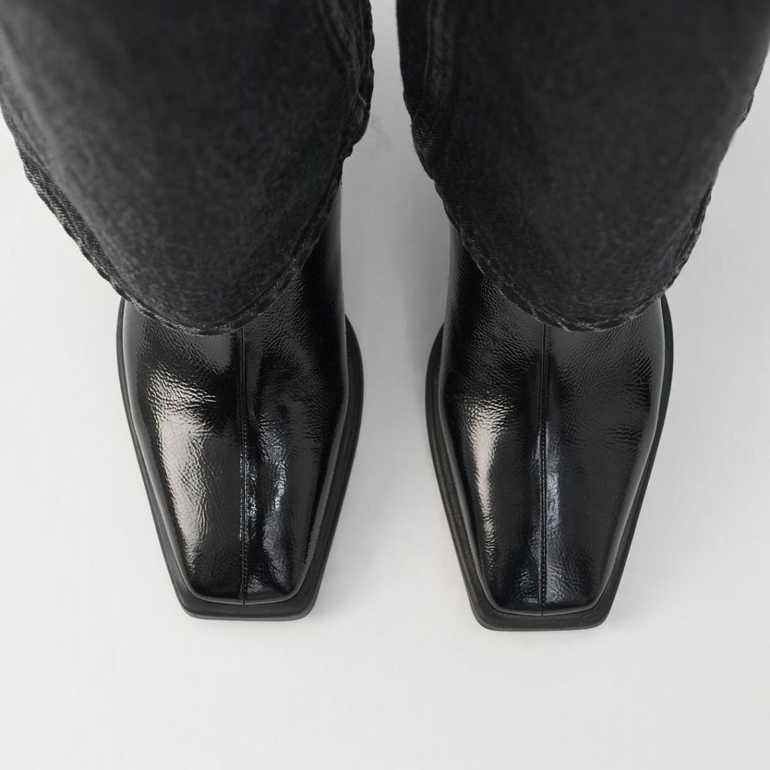 Vagabond Hedda Støvlett Lakk Black W