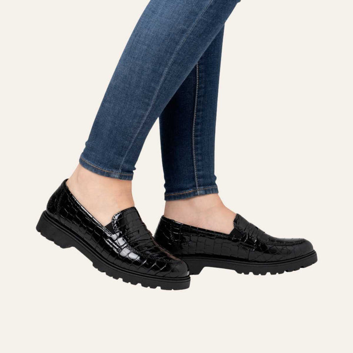 Rieker Mokasin Black W