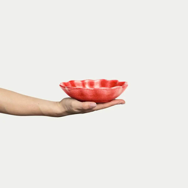 Mateus Oyster Bowl 18*16/40cl Red