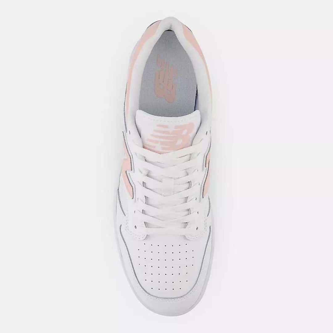 New Balance BB480 White/Pink Haze W