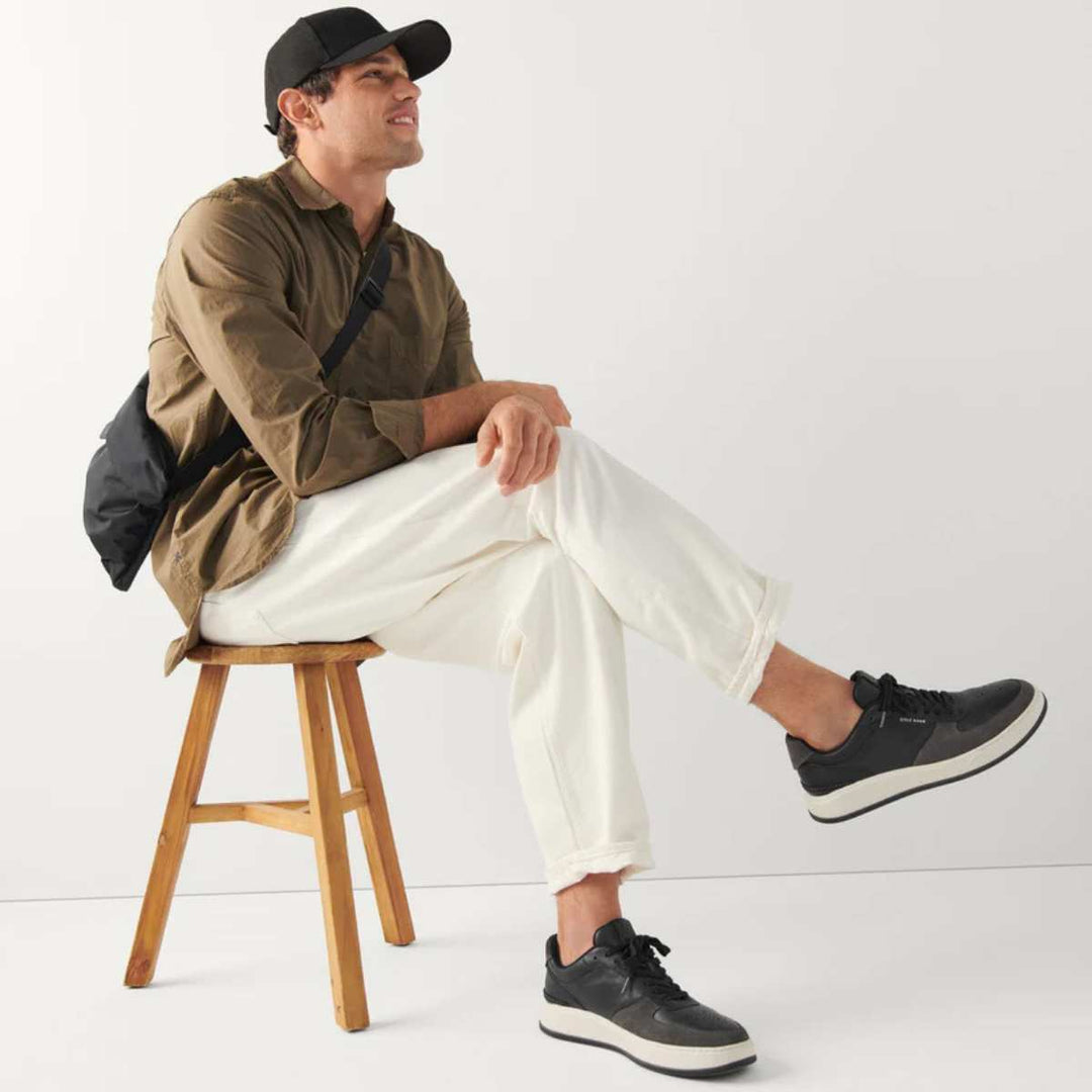 Cole Haan Crossover Sneaker Black/Pavement  M