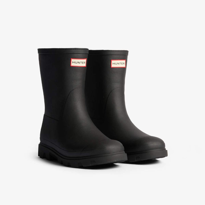 Hunter Downpour Short Insulated Boot Black