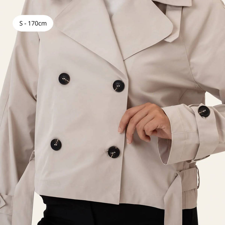 BYIC Almaic Trenchcoat Light Sand W