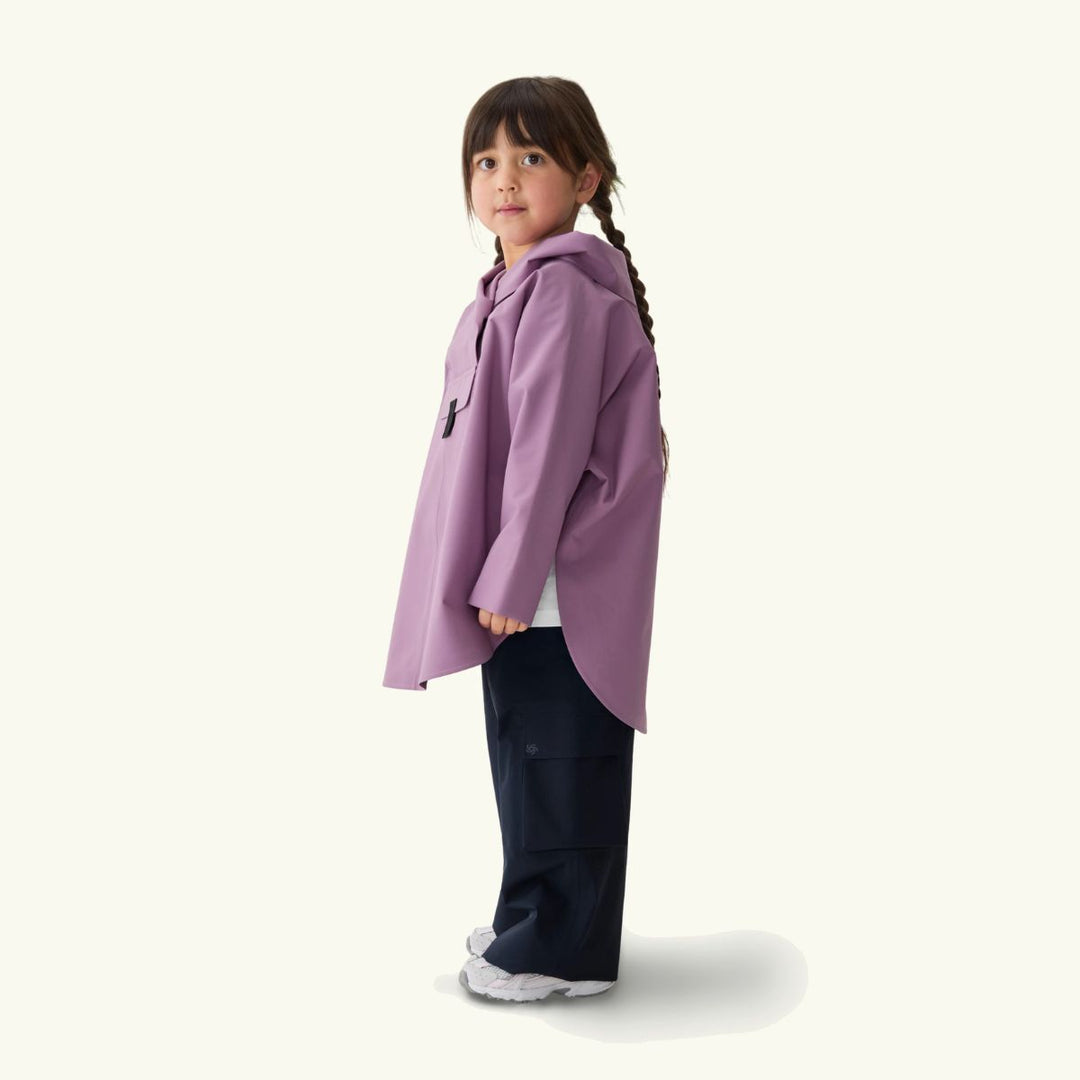 BLÆST Bergen Mini Poncho Light Pink