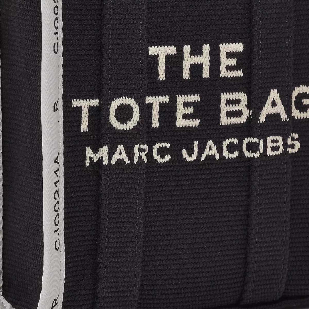 Marc Jacobs The Mini Tote Jacquard Black