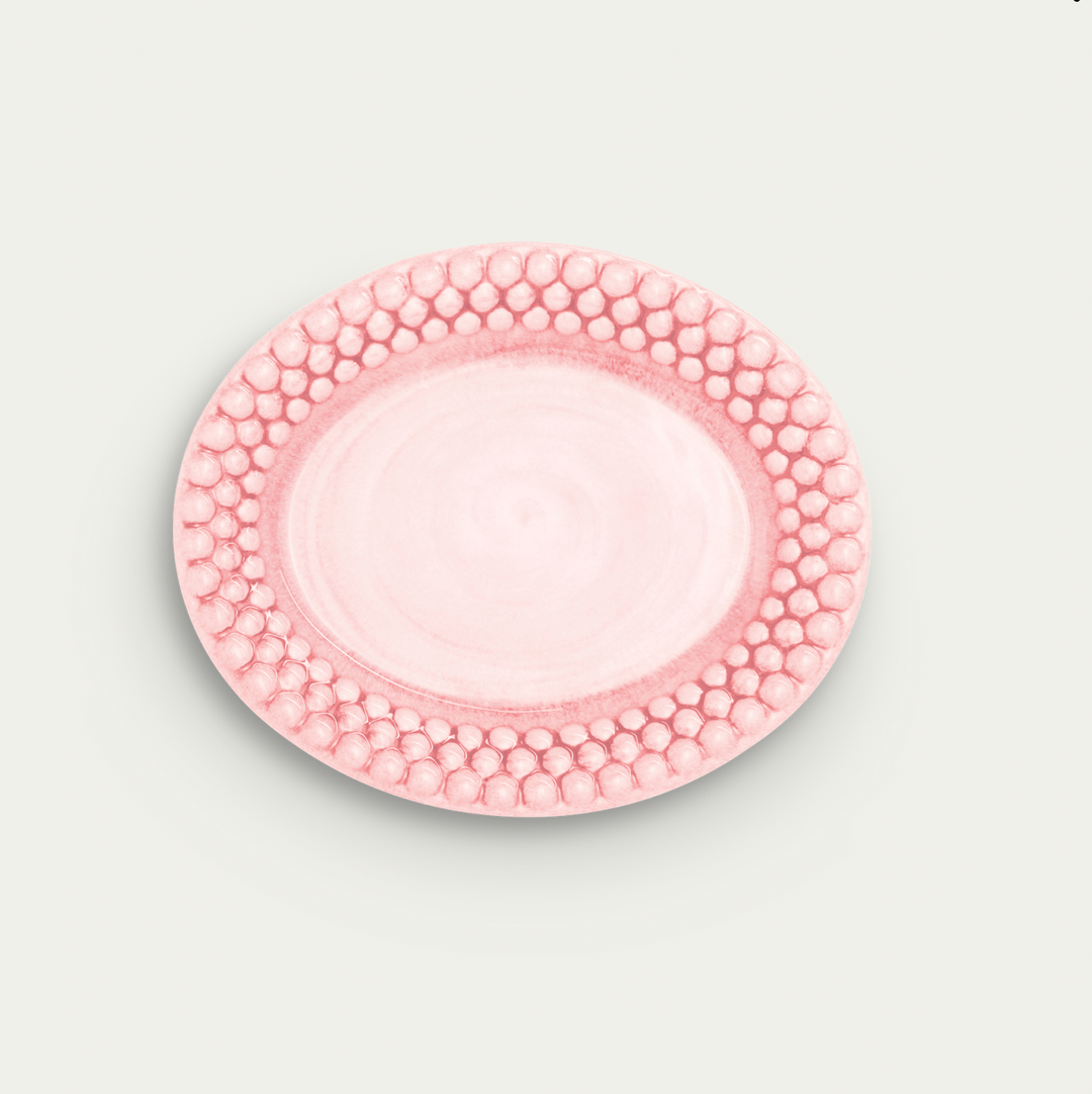 Mateus Bubbles Plate Light Pink 20x16cm