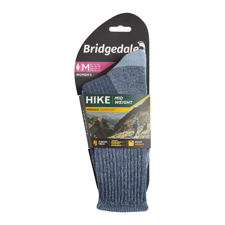 Bridgedale Hike Merino Comfort Blue