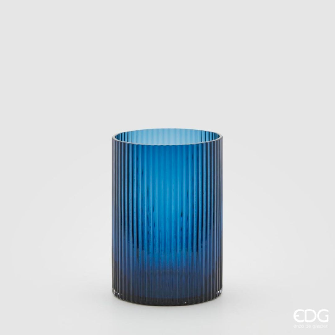 EDG Vase Blå H22