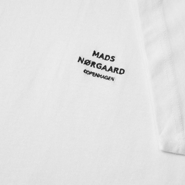Mads Nørgaard Cotton Jersey T-skjorte White