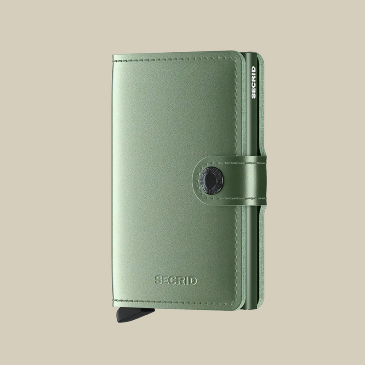 Secrid Mini Wallet Metallic Green