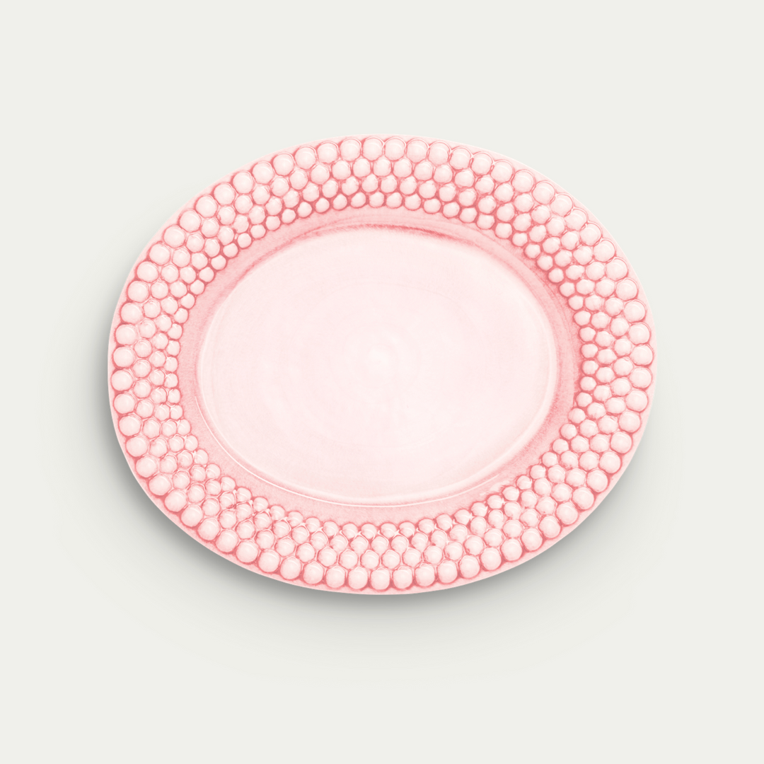 Mateus Bubbles Tallerk Light Pink 35x30cm