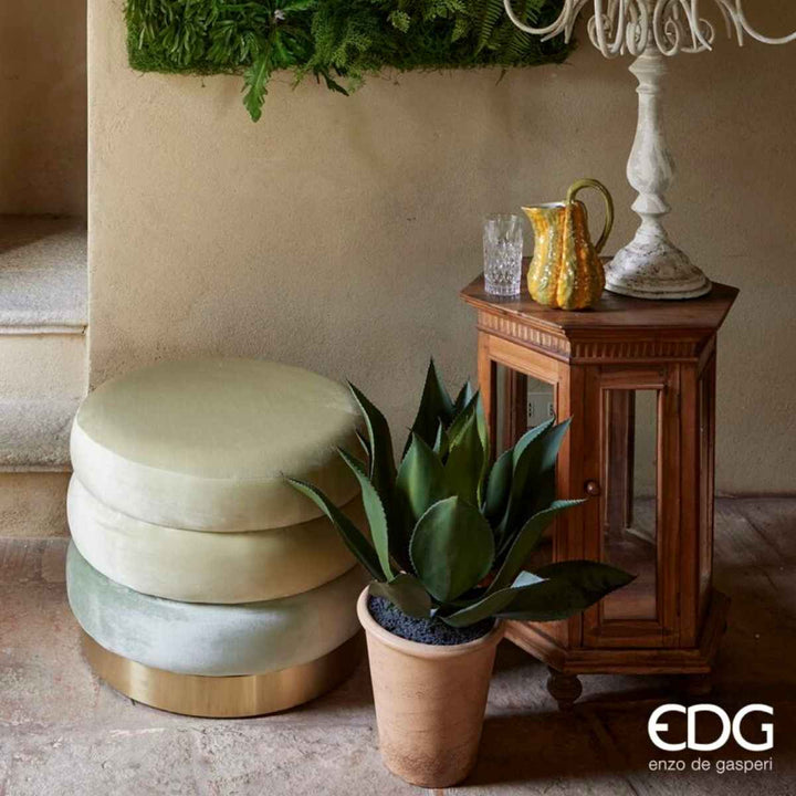 EDG Plante Agave Pianta m/Vase H61 Green