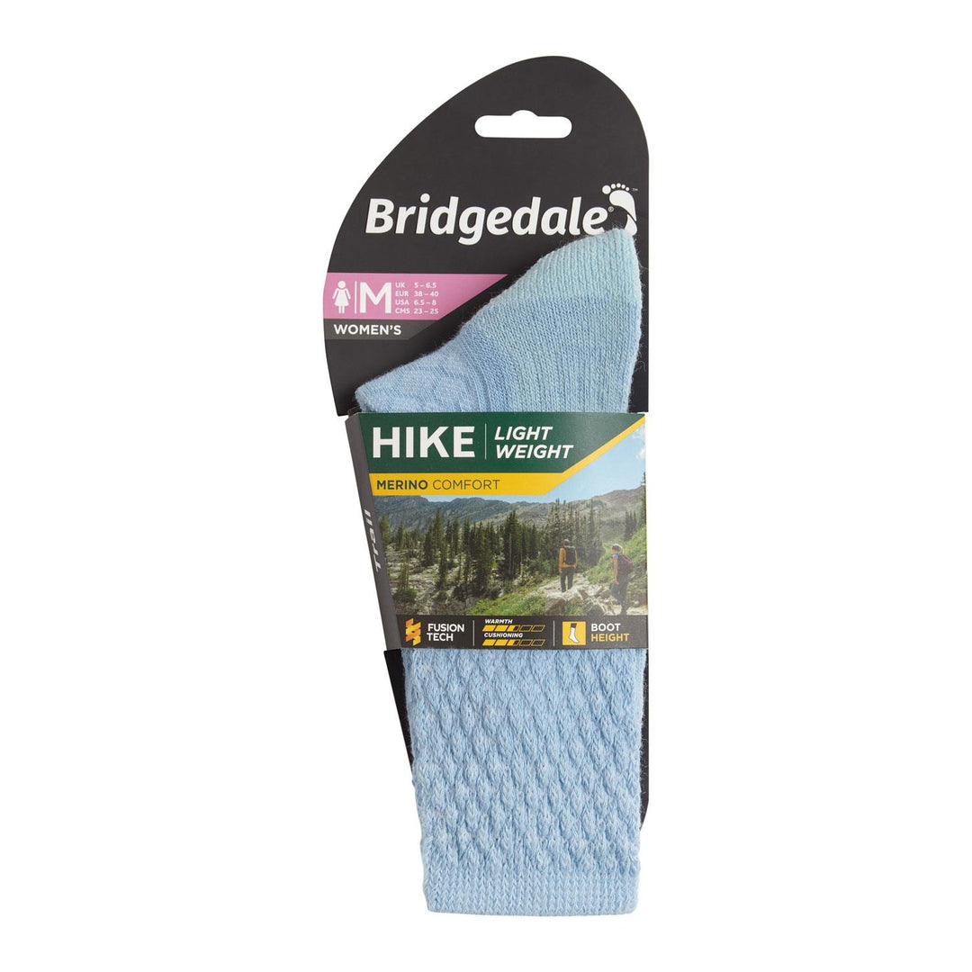 Bridgedale Hike Merino Comfort Powder Blue