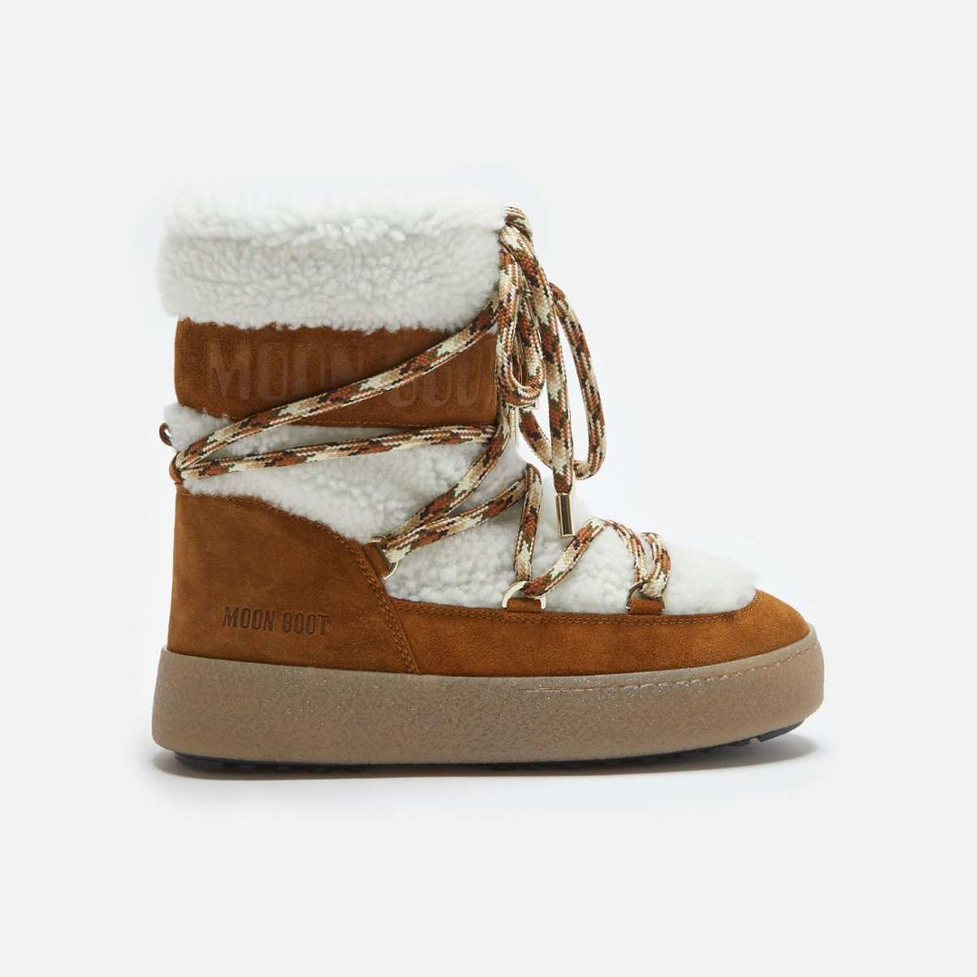 Moon Boot Ltrack Shearling Whisky/Off White W
